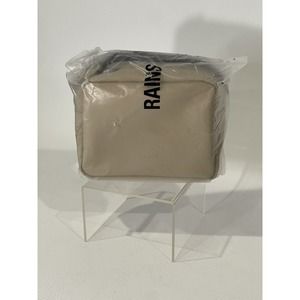 NEW!! Rains Waterproof Box Bag, Sand/Beige, New With Tags & Bag, Retail $110.
